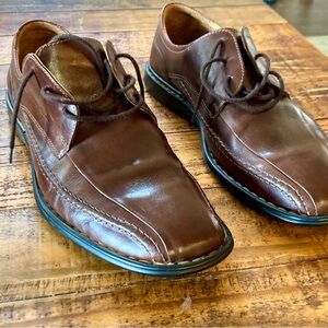 Josef Seibel 33240 Rich Brown Leather Oxfords size 12
